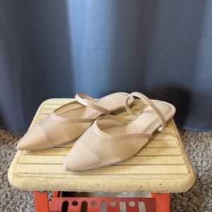 a new day Tan Women's Mules